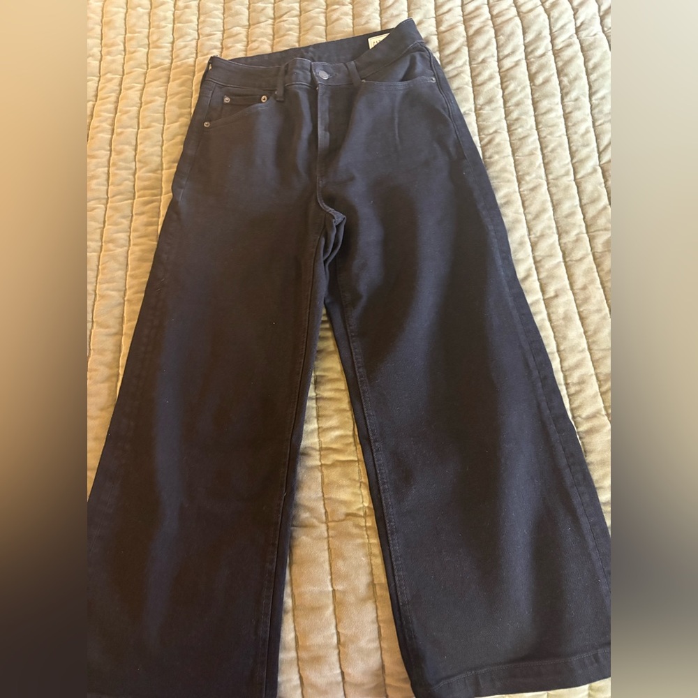 GAP High Rise Curvy Ankle Jeans - Black